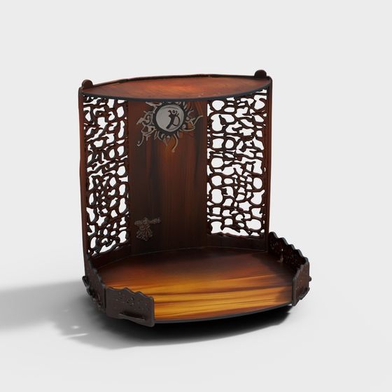 Mysterious Altar 3D model for Creative Projects