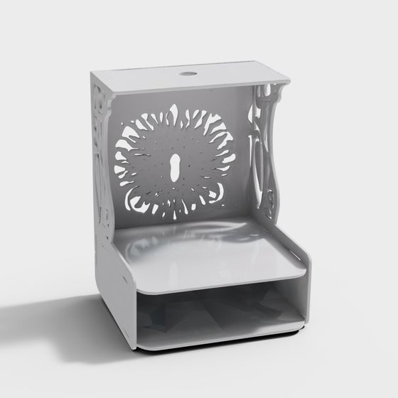 Hollow Art Chair 3D model