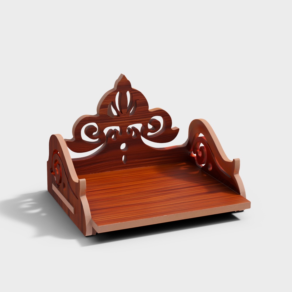 Wooden Temple for Home, Shop, and Office - Pooja Mandir