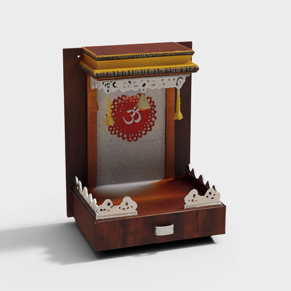 New Home Office Hindu Mandir for Pooja