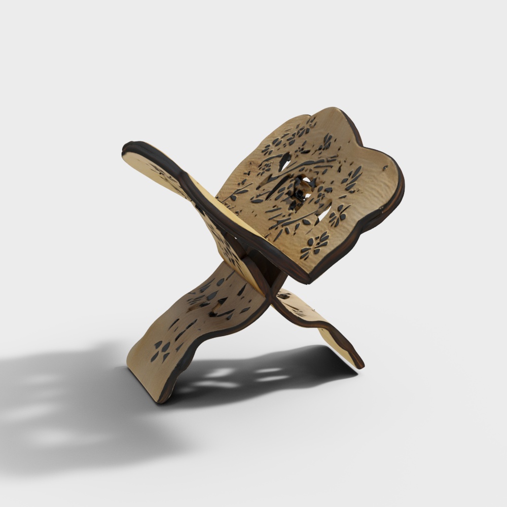 Book Stand Holder for Quran and Holy Bible - Wooden