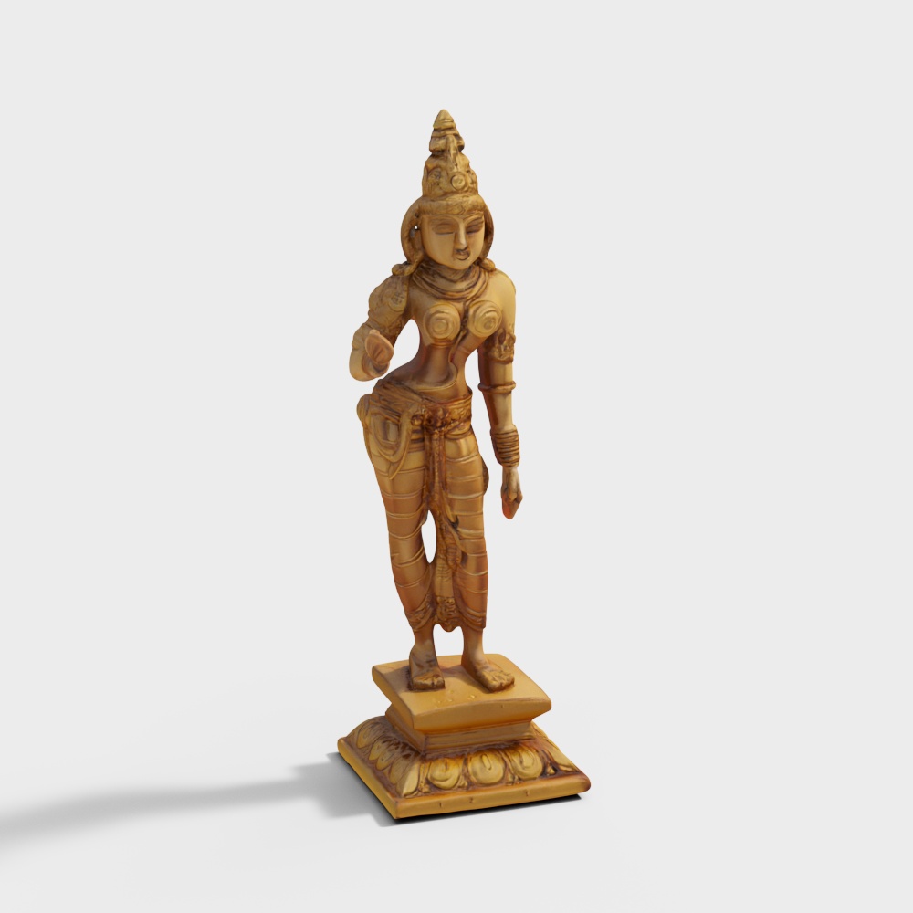 Parvati Statue - Shakti Hindu Goddess for Home Garden