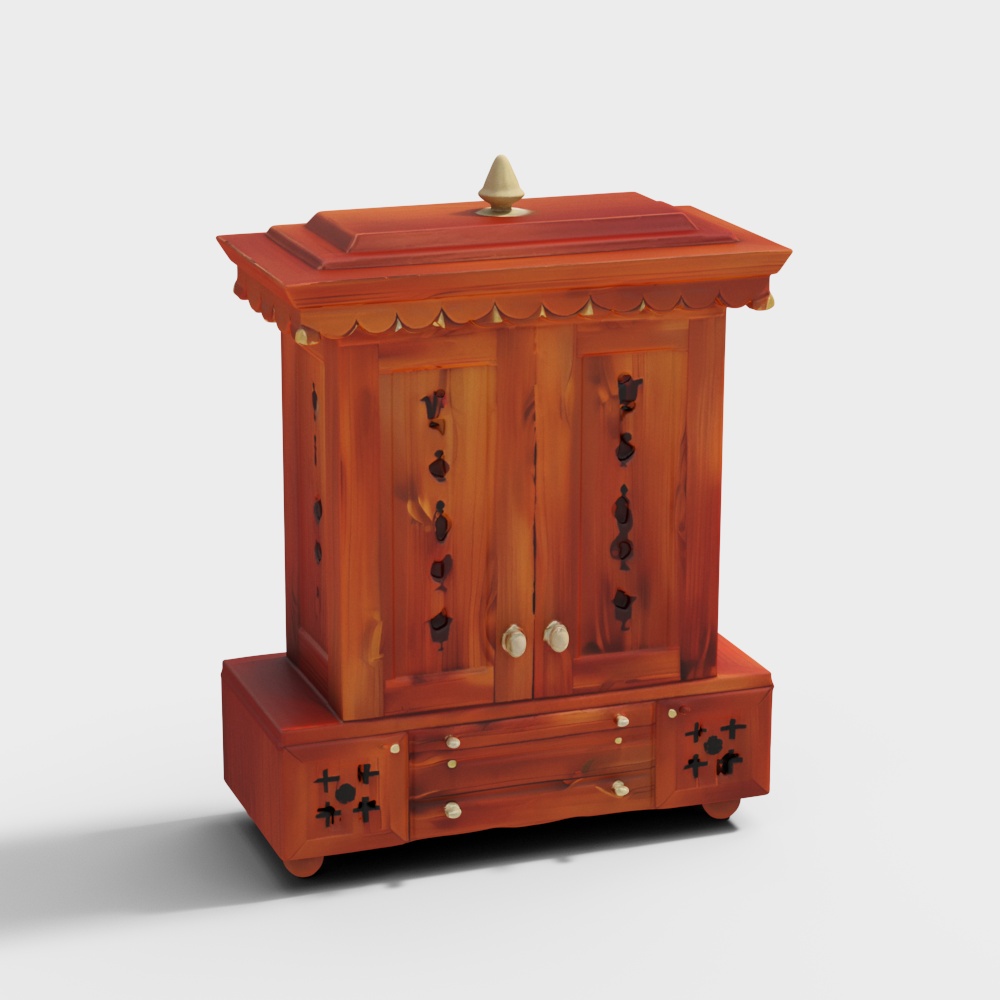 Pooja Cabinet
