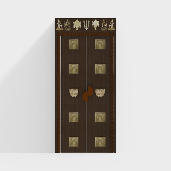Pooja Door for Pooja Unit