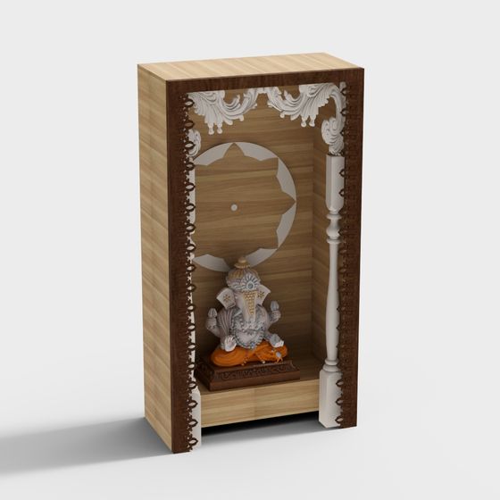 Sacred Gate 3D model for Creative Projects