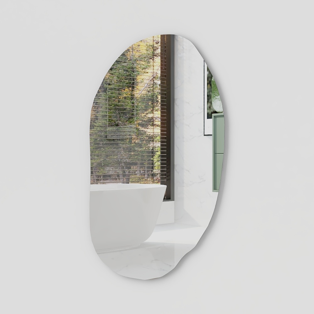 불규칙 욕실 거울