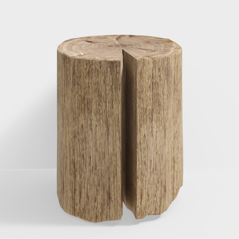 Mesa de Borde de Madera