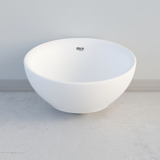 Minimalist Sink 3D Model Design