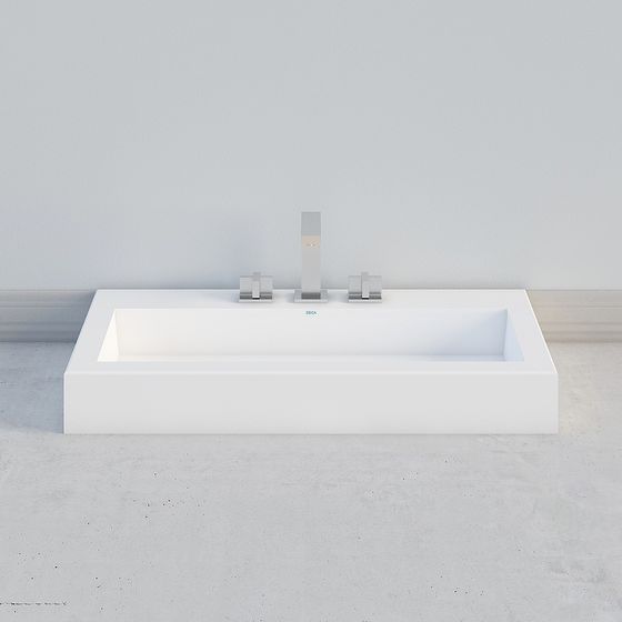 Urban Sink 3D model for Modern Spaces