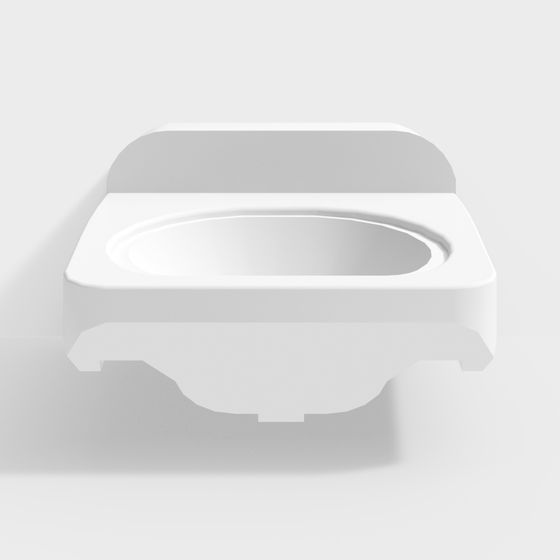 Modern Low Polygon Sink 3D Model