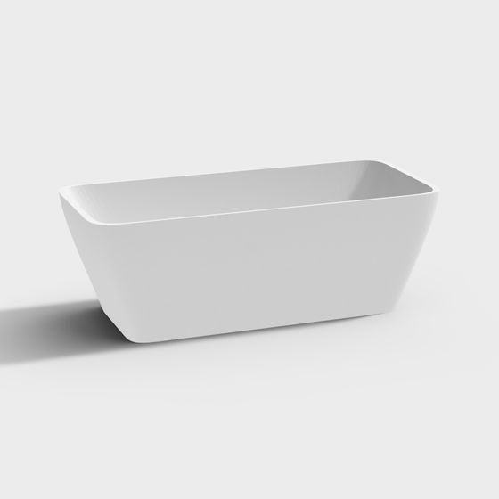 Minimalist Bathtub 3D model