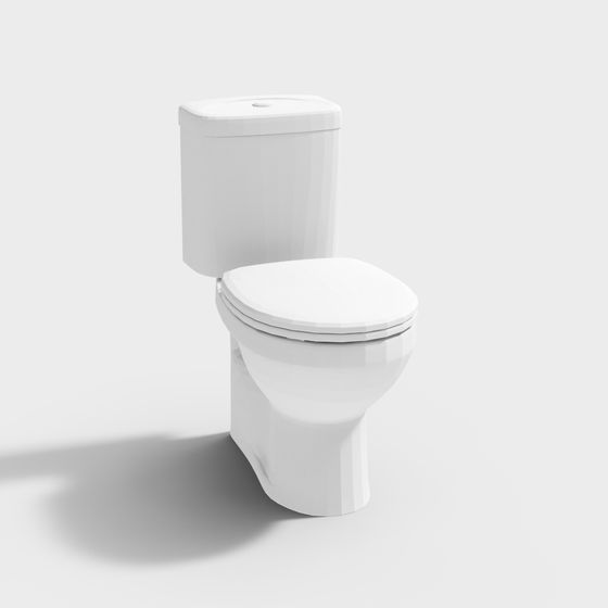 City Guardian Low-Polygon 3D Model