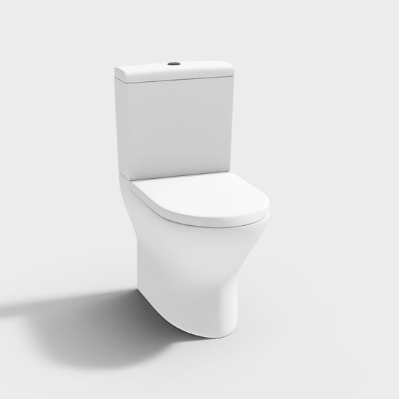 Urban Toilet 3D model for Modern Spaces