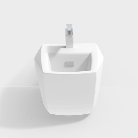 Urban Sink 3D model for Modern Aesthetics