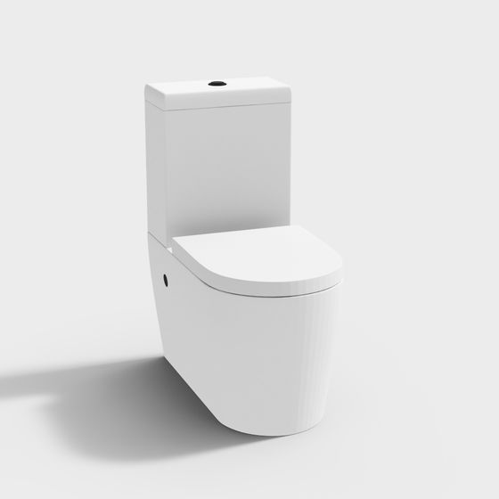 Urban Toilet 3D Model for Modern Design