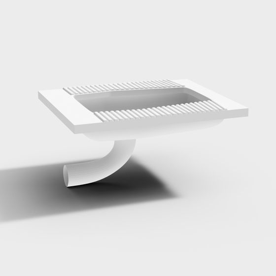 Innovative Floating Dining Table 3D model