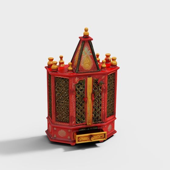 Royal Treasure Box 3D model