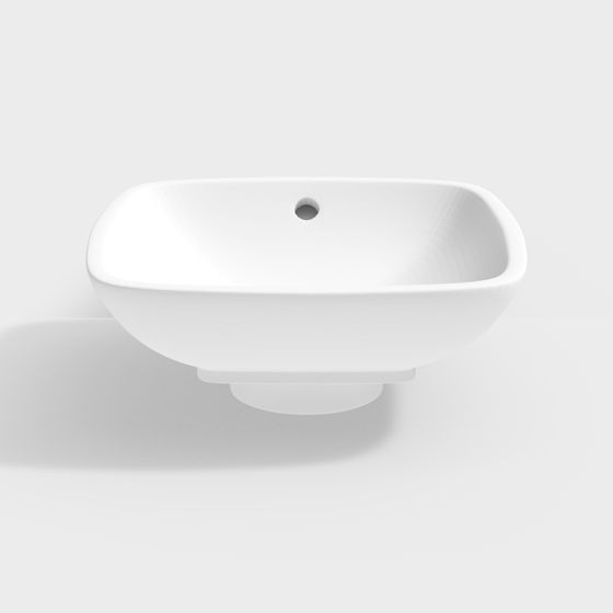 Streamlined Sink 3D model for Modern Aesthetics