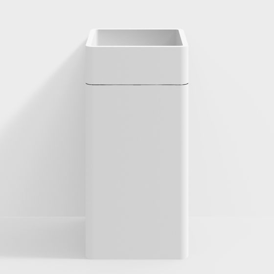 Minimalist Trash Can 3D model