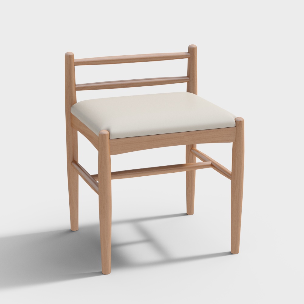 Sedia Comò in Legno Massello di Ciliegio