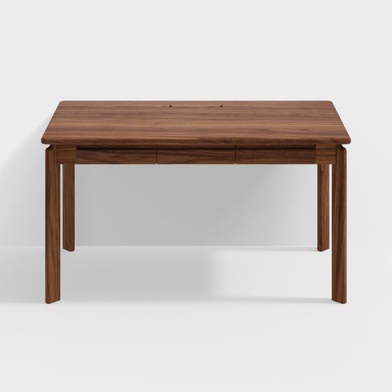 White Ash Material Work Desk with Storage Width 1400_Copy