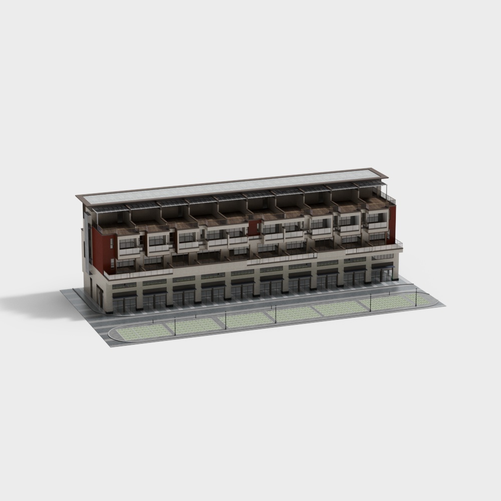 Modern Business Street