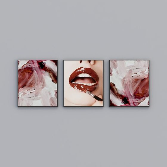 Abstract Lip Language 3D model