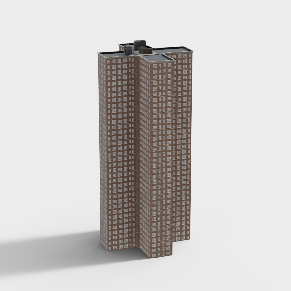 Urban Tower 3D model