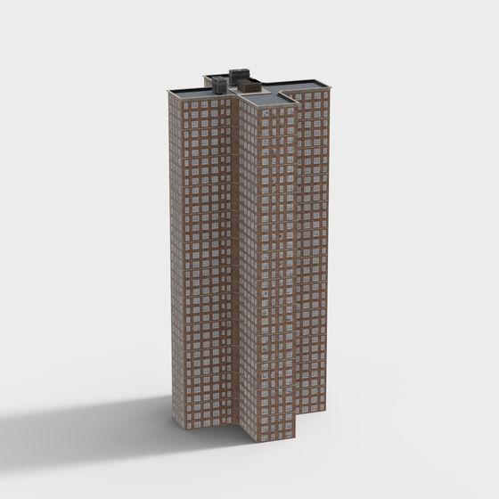 Urban Tower 3D model