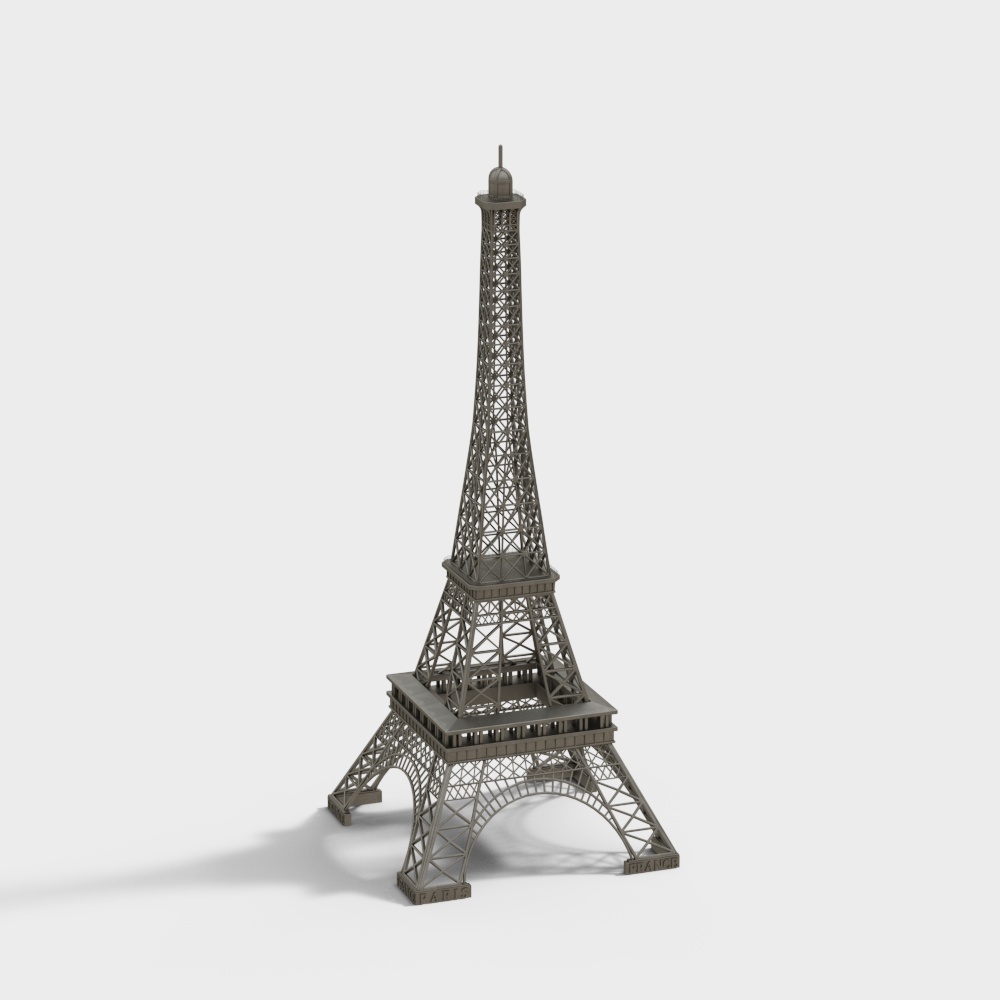 Eiffel Tower 3D Model