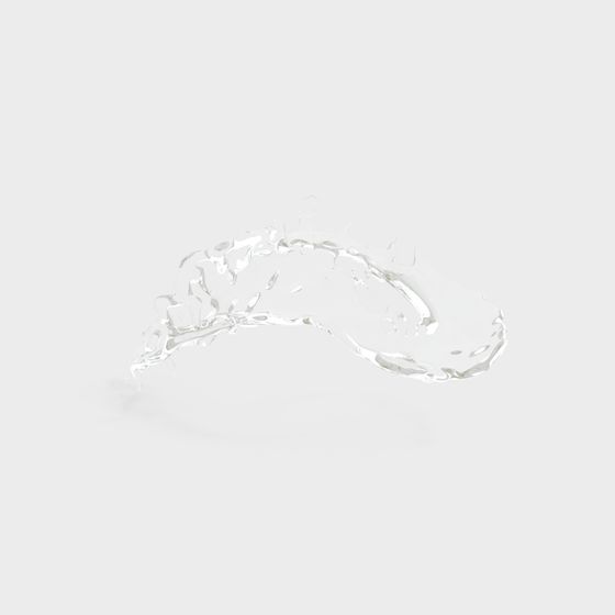 Water Dance Low Poly 3D model