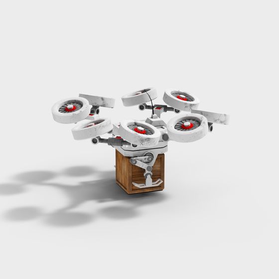 Futuristic Aircraft 3D model for Creative Projects