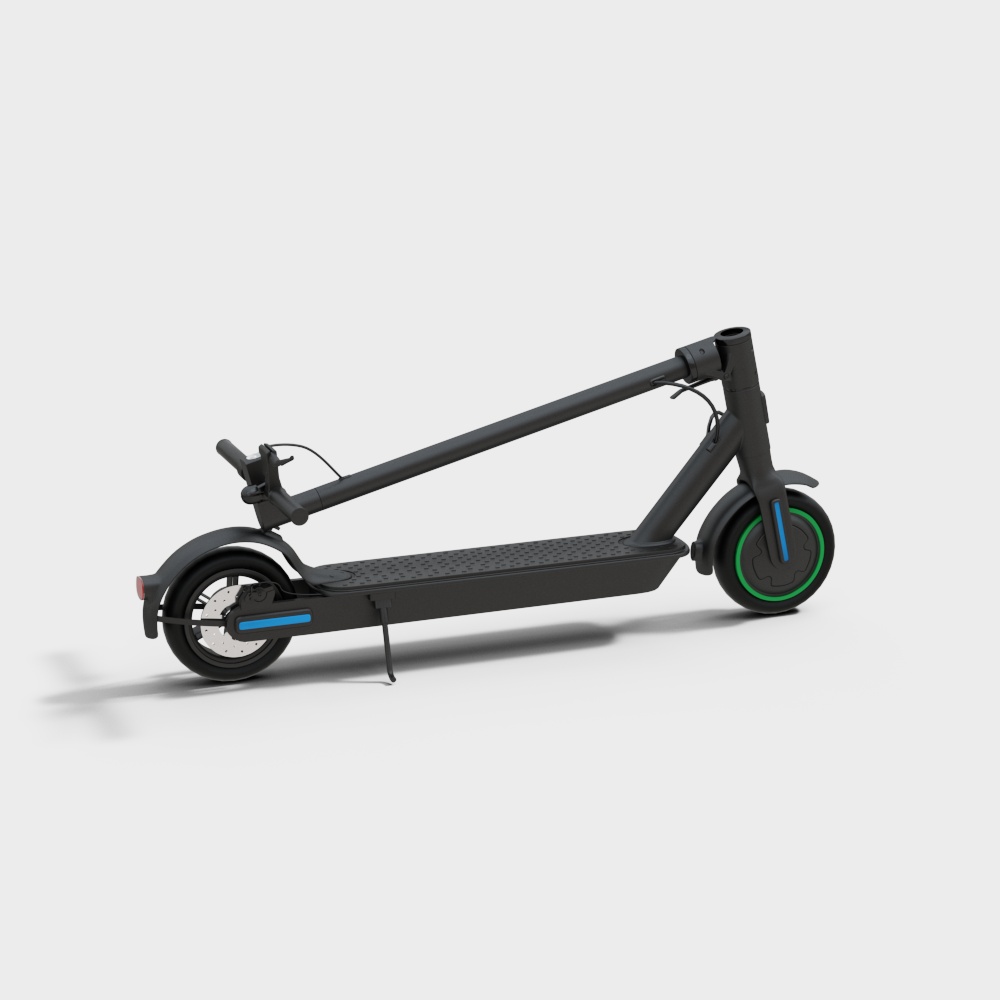 Futuristic Electric Scooter 3D Model