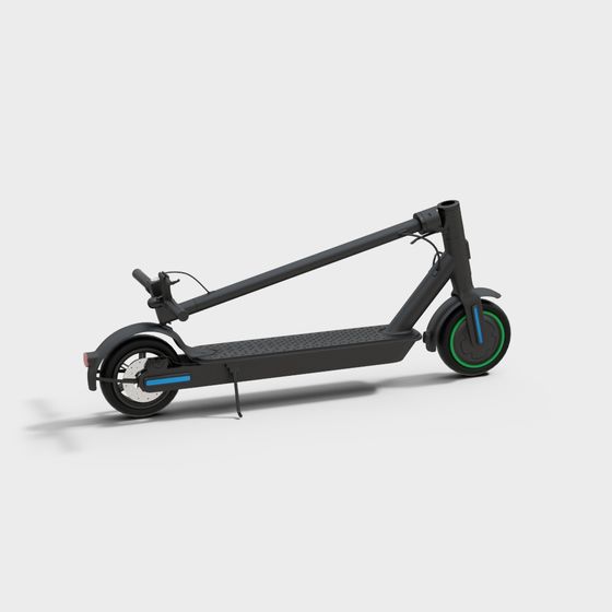 Futuristic Electric Scooter 3D Model