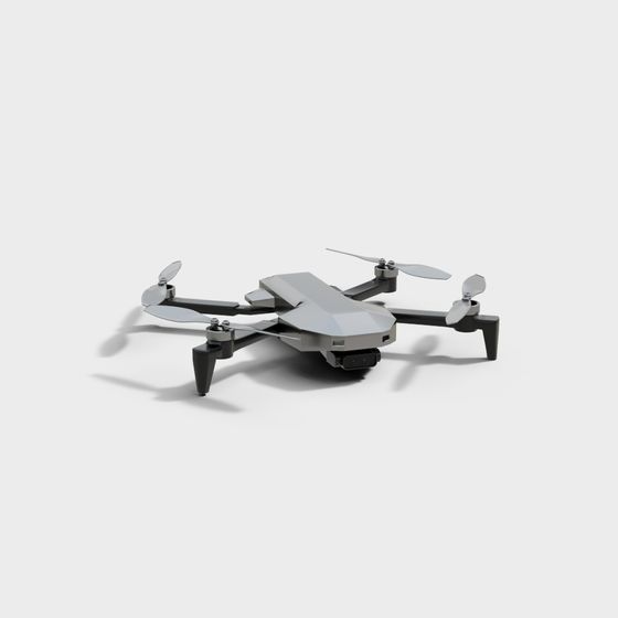 Stunning Low Poly Drone 3D model
