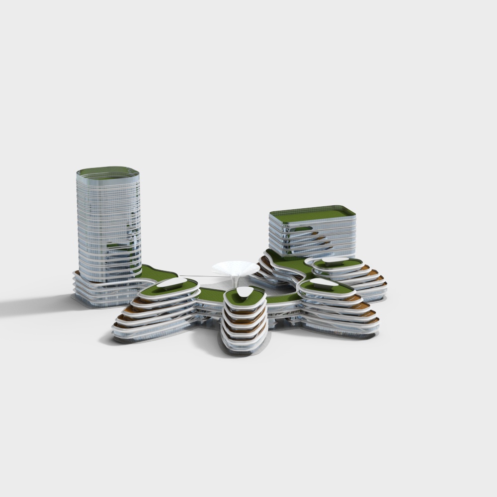 Современная архитектура торгового центра