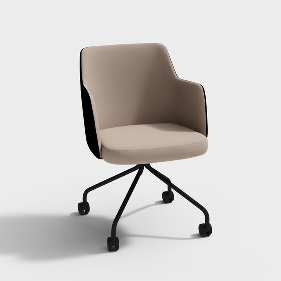 Urban Office Chair 3D model for Creative Spaces