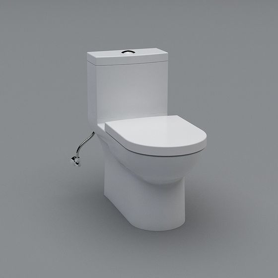 Urban Toilet 3D model