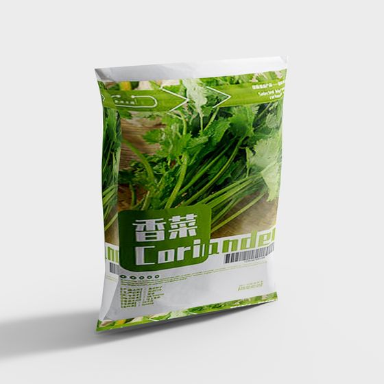 Coriander 3D Model - Ideal for Creative Projects