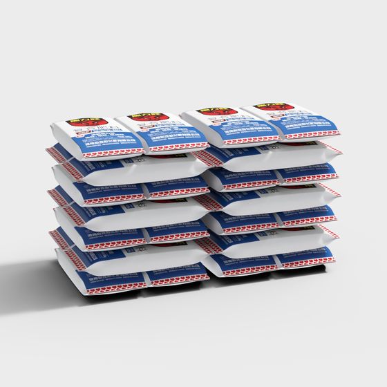 Realistic Fertilizer Bags 3D model for Creative Projects