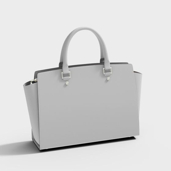 Elegant 3D Model of a Stylish Handbag