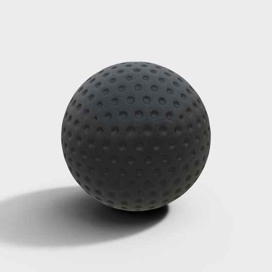 High-Detail Golf Ball 3D Model