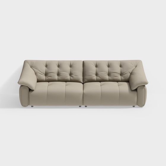 Urban Comfort 3D Model Sofa for Modern Interiors