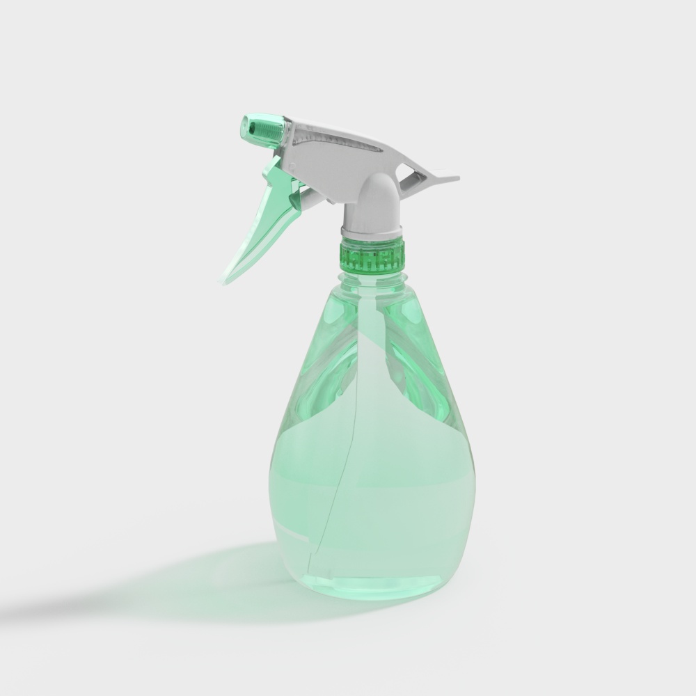 Botella de Spray de Plástico Moderna