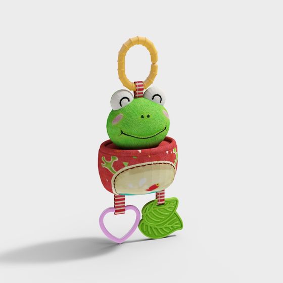 Jumping Frog 3D Model