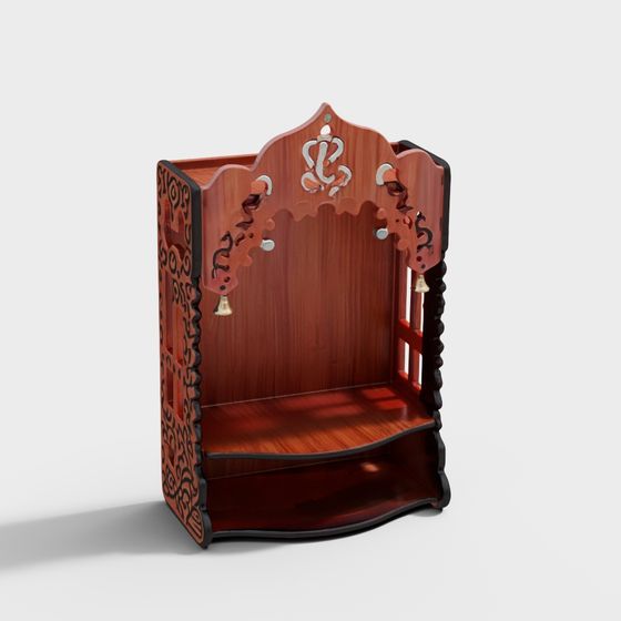 Indian Altar 3D model for Unique Designs