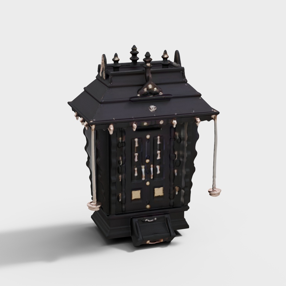 Vintage Mailbox 3D Model for Creative Projects