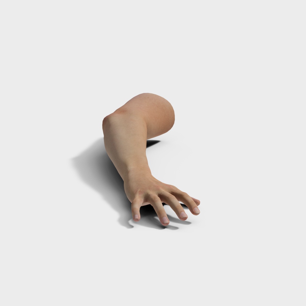 Outstretched Arm 3D model for Artistic Expression