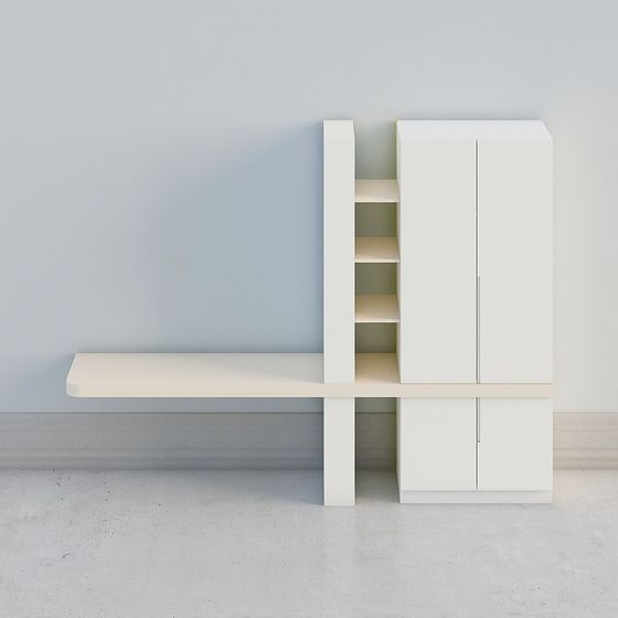 Urban Storage Shelf 3D model