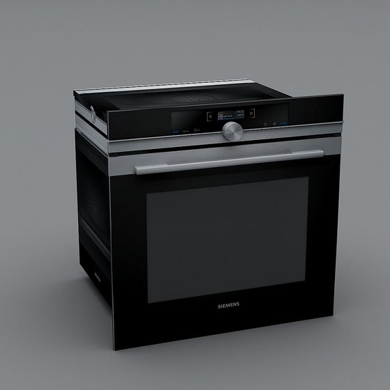 Siemens Built-in Oven 3D Model for Contemporary Kitchens
